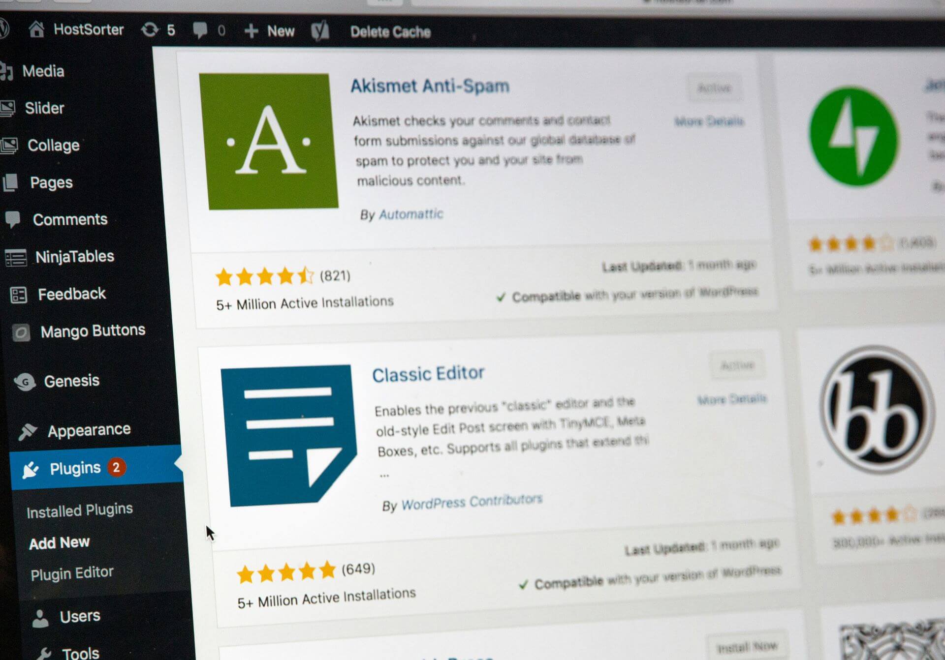 installing wordpress plugins